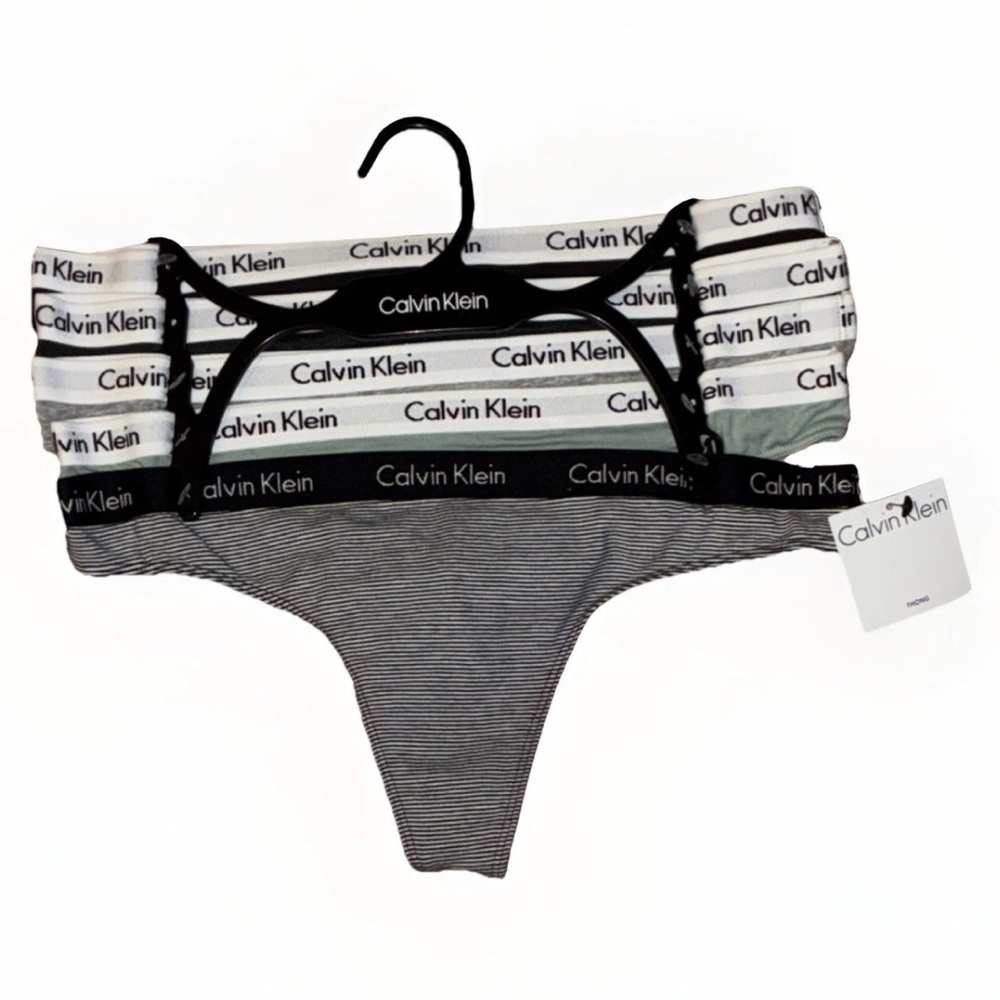 Calvin Klein White Price Tag with Yellow Accent